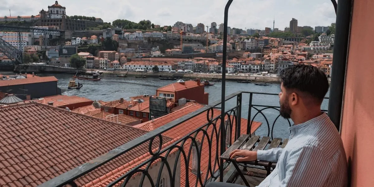 Porto i/o Riverside, Terraza y espacio exterior, Oporto