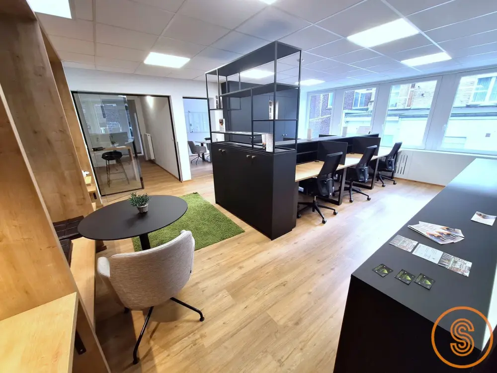 Smartwork Liège, Poste fixe en open space, Liège