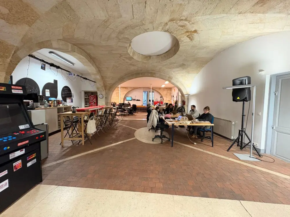 Le Node, Poste de travail en flex-office, Bordeaux