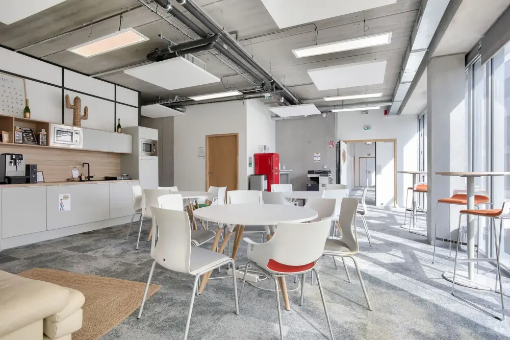 Hiptown Euratech, Poste de travail en open space, Lille