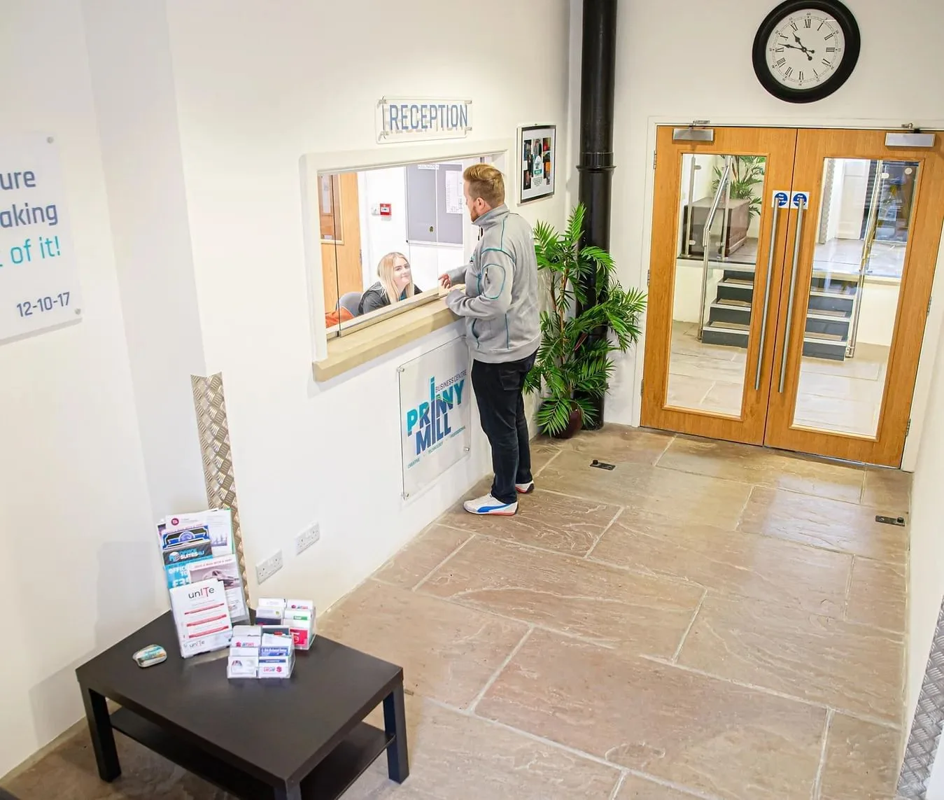Prinny Mill Business Centre, Reception, Haslingden