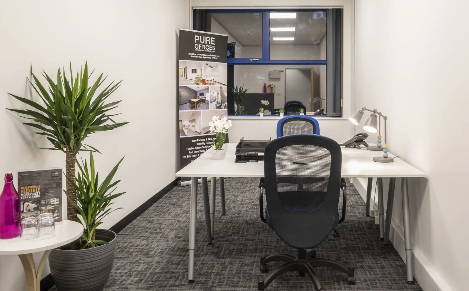 Pure Offices Aylesbury, Private office, 2 desks, Aylesbury