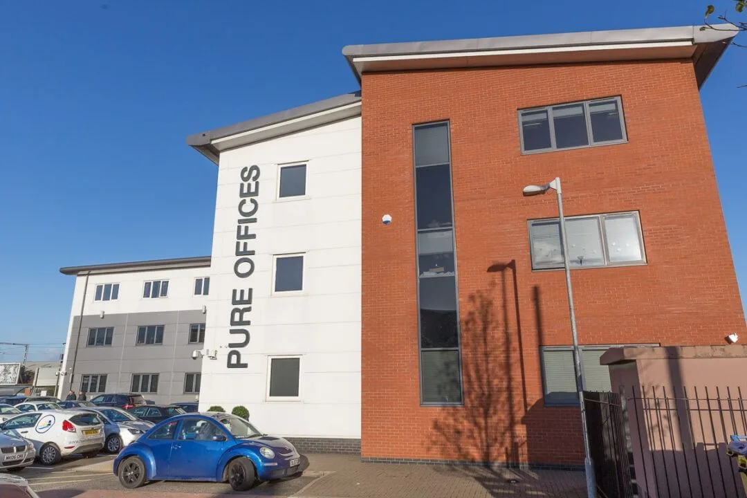 Pure Offices Oldbury, Building facade, Oldbury
