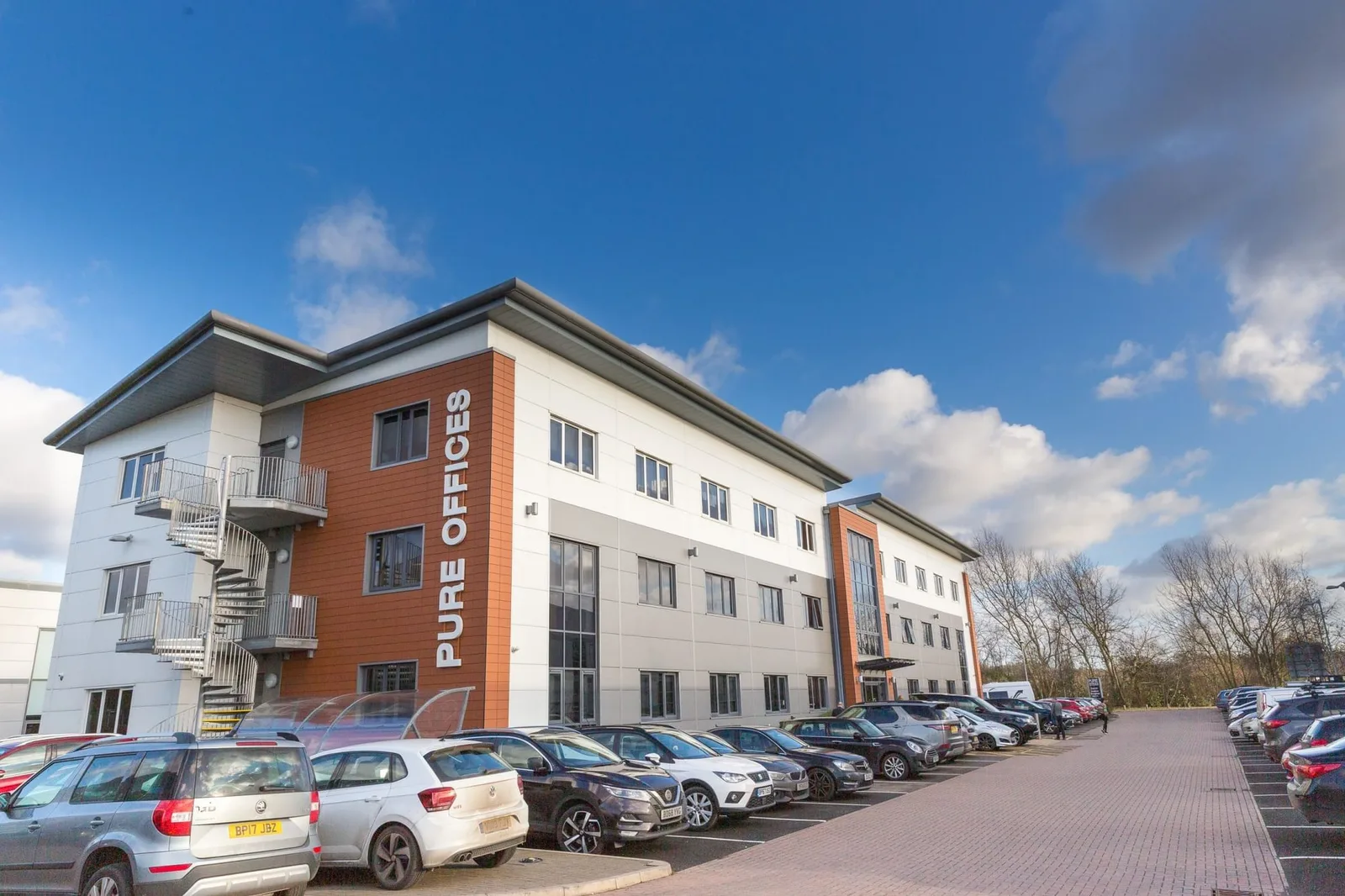 Pure Offices Warwick, Building facade, Warwick