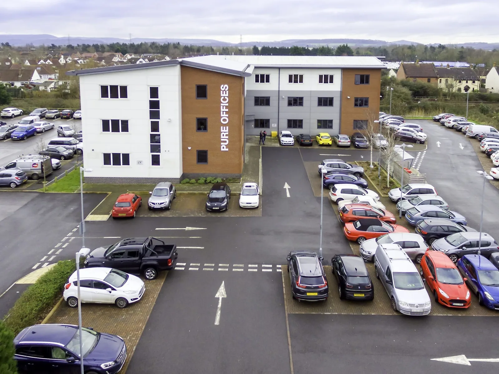 Pure Offices Weston Super Mare, Building facade, Weston super Mare