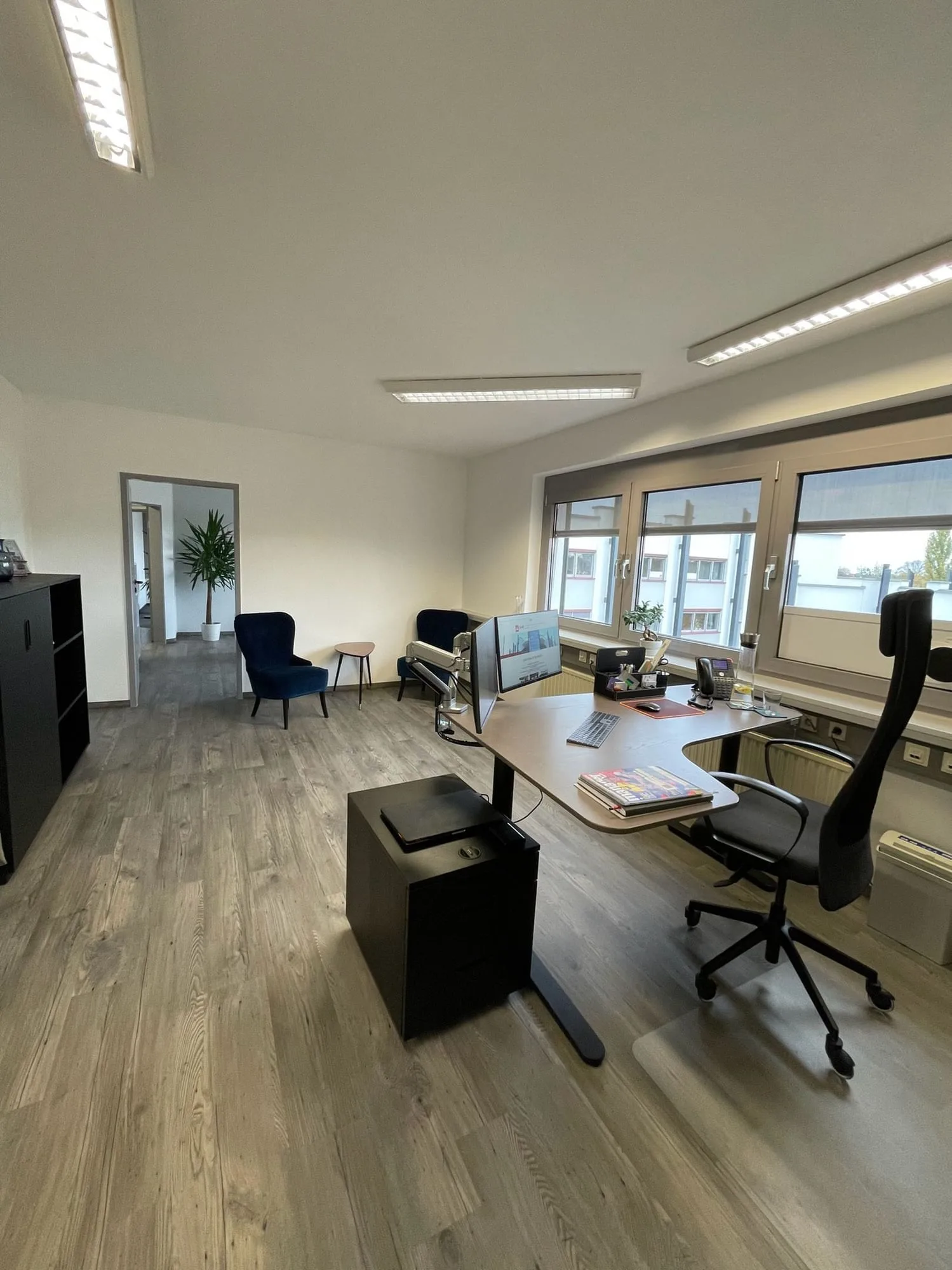 Q48 Home of Business, Private office, 1 desk, Cottbus