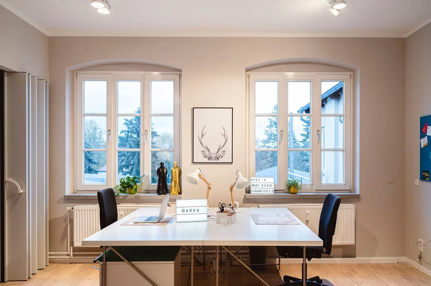 Quartier 20, Privatbüro mit 2 Arbeitsplätzen, Neuruppin
