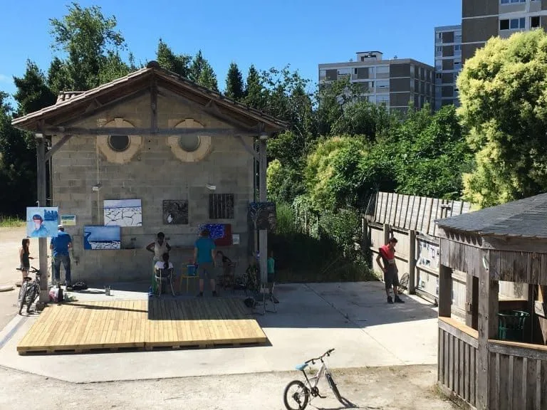 Le Quartier Génial, Terrasse und Außenbereich, Floirac