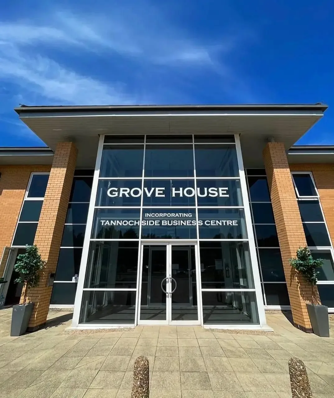 Quintessential Offices - The Grove House, Building facade, Coatbridge