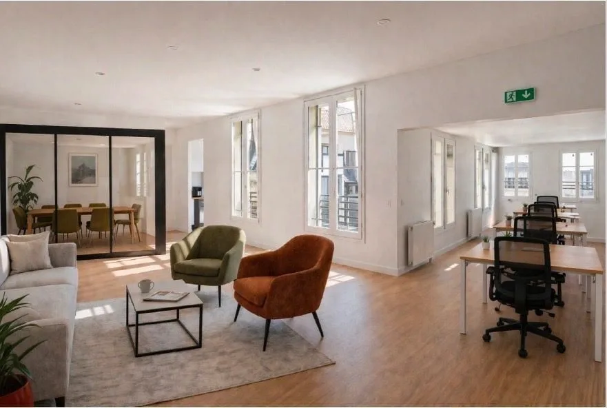 QWarter Aboukir - 18 postes, Lounge, Paris 2e