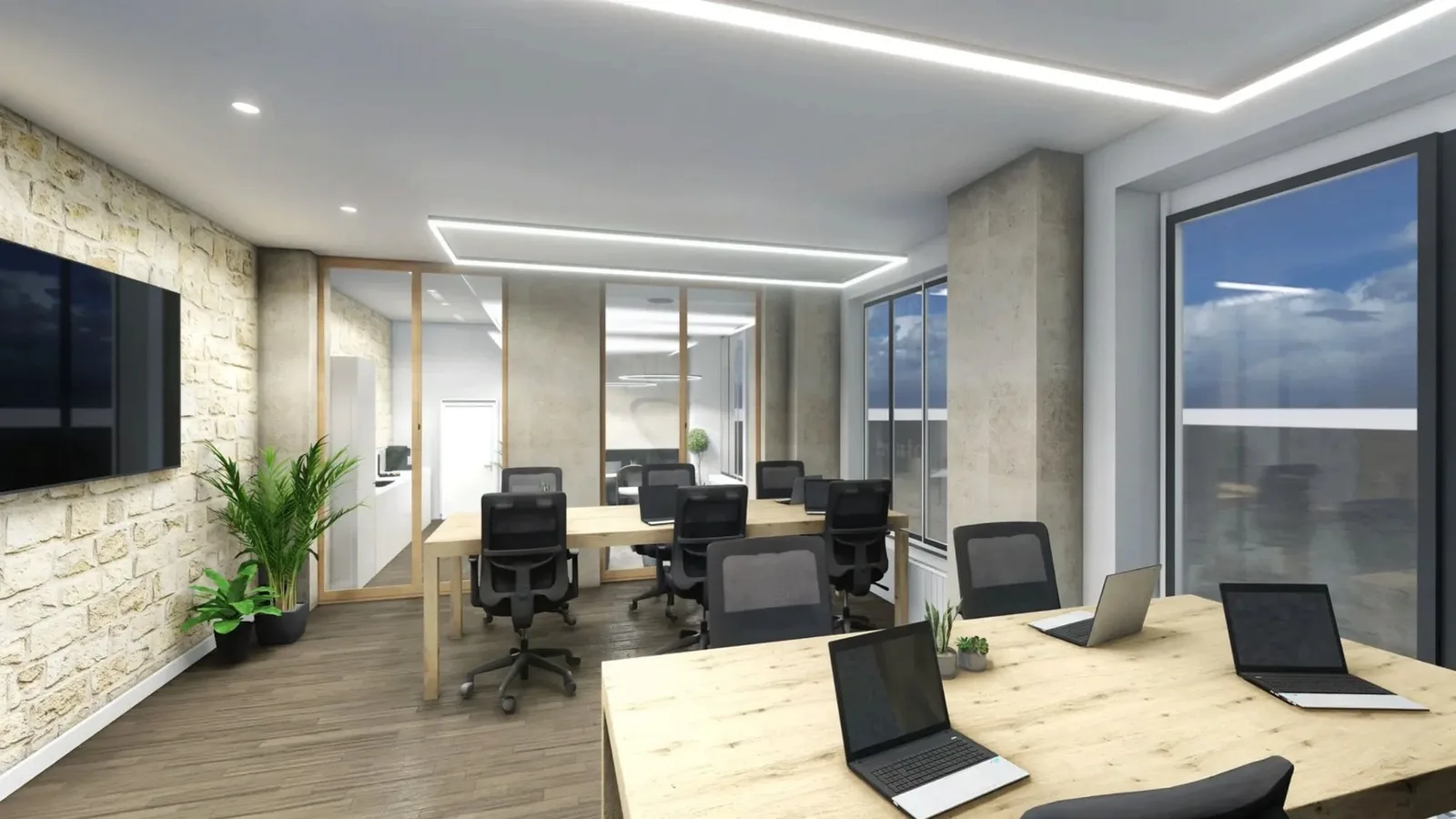 QWarter Faubourg Saint Denis , Open-plan office, Paris 10e