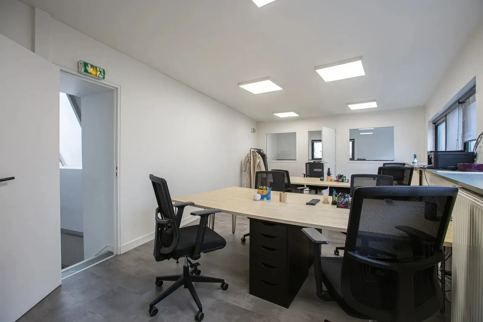 QWarter Regnault, Private office, 6 desks, Paris 13e