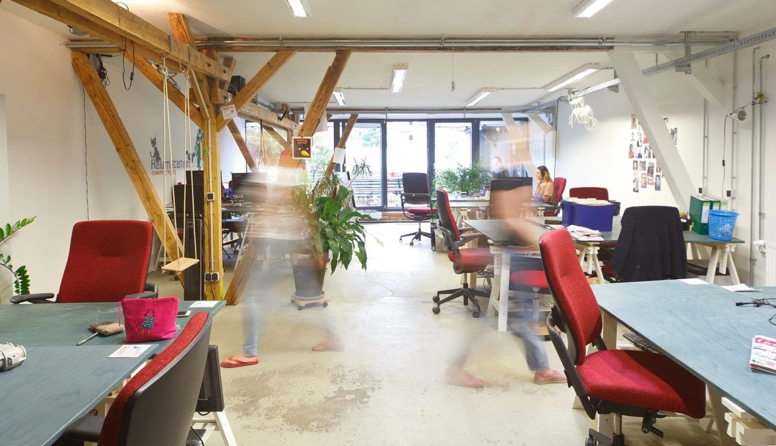 Raumstation Coworking Leipzig, Open-plan office, Leipzig
