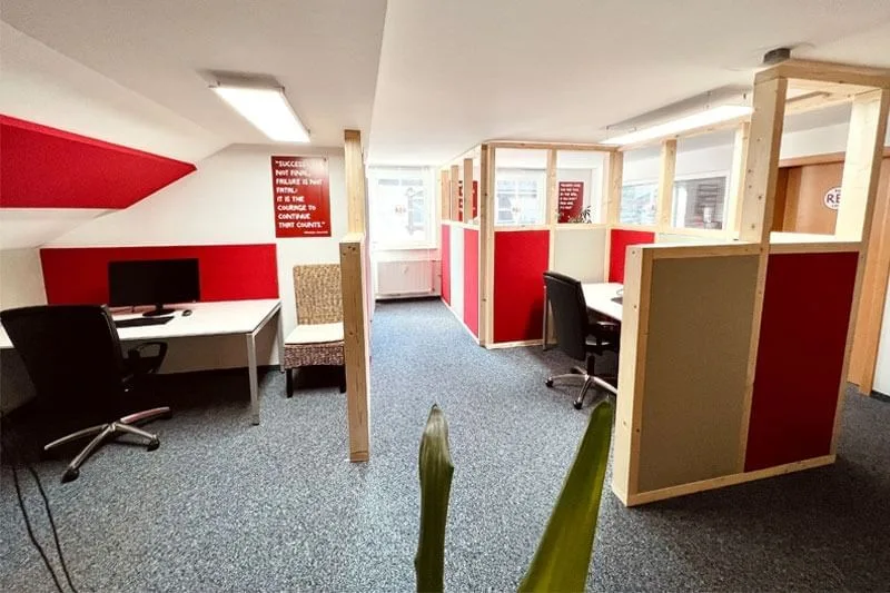 The Red Loft Coworking, Open-plan office, Nesselwang