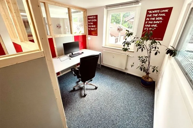 The Red Loft Coworking, Private office, 1 desk, Nesselwang