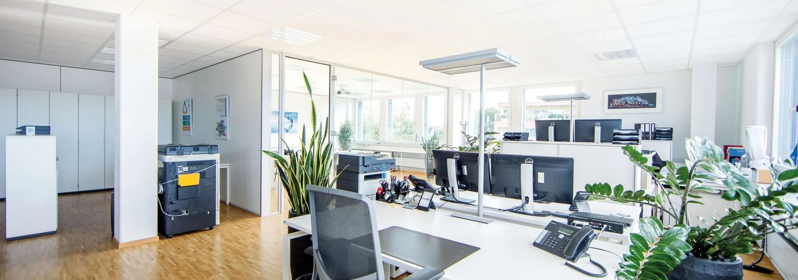 Reichle Immobilien, Großraumbüro, Wetzikon