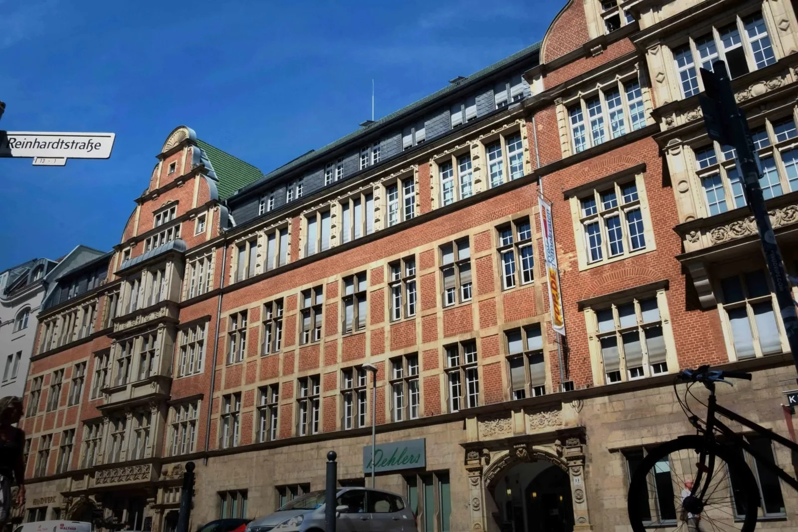 Reinhardtstraßen-Höfe, Building facade, Berlin