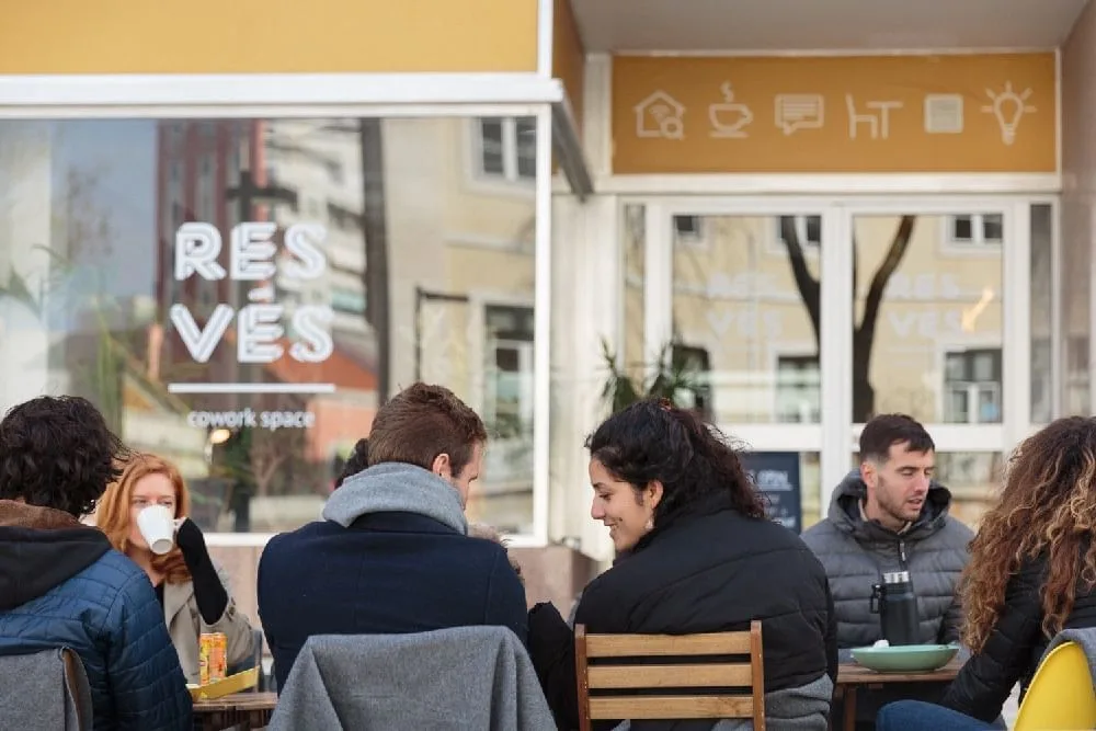 Resvés Cowork Space, Terrace and outdoor space, Lisbon