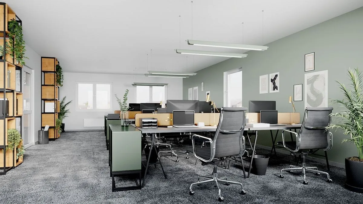 Rhin 84-88, Open-plan office, Berlin