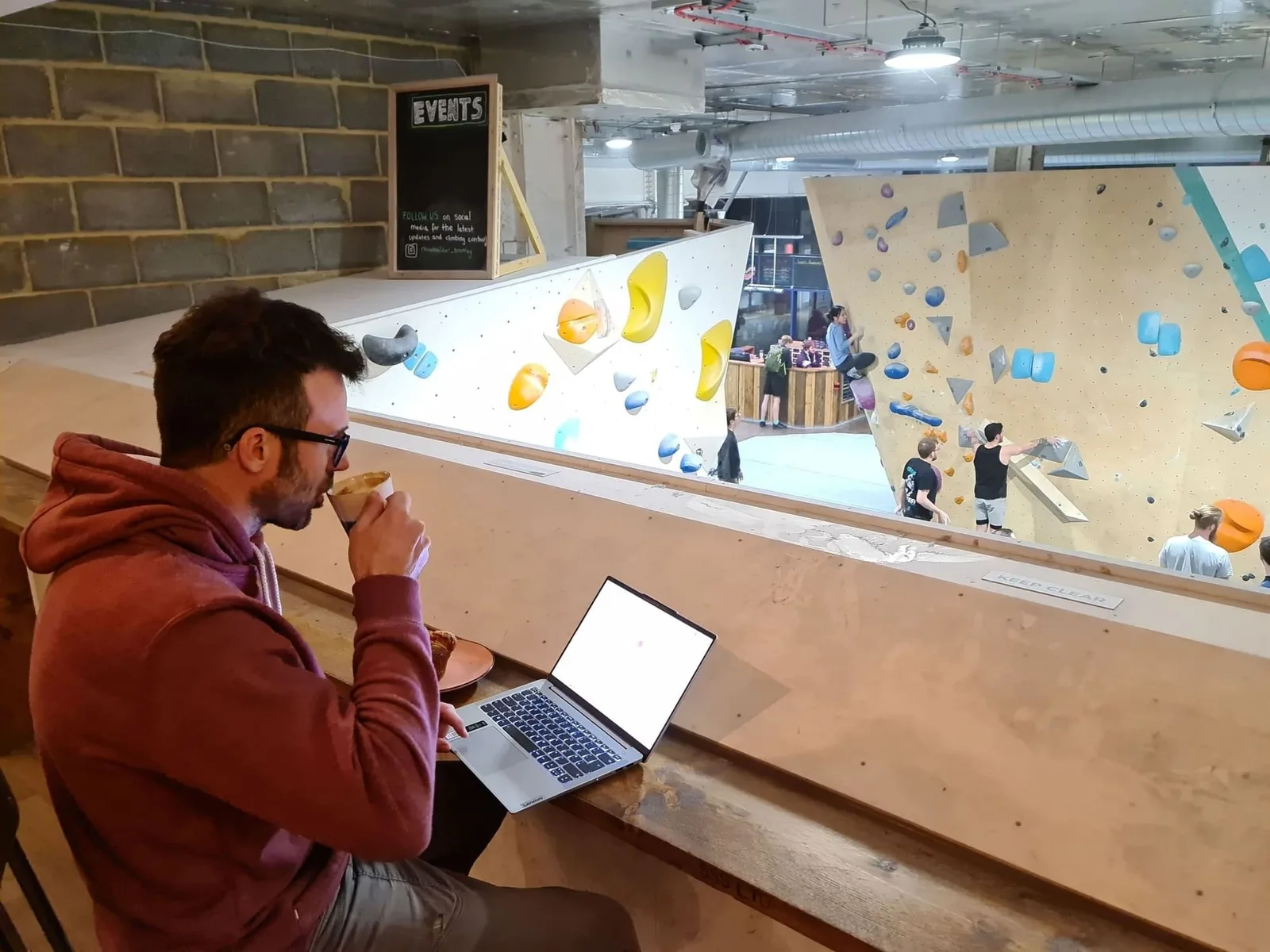 Rhino Boulder Climbing Gym, Coworking space, Bromley