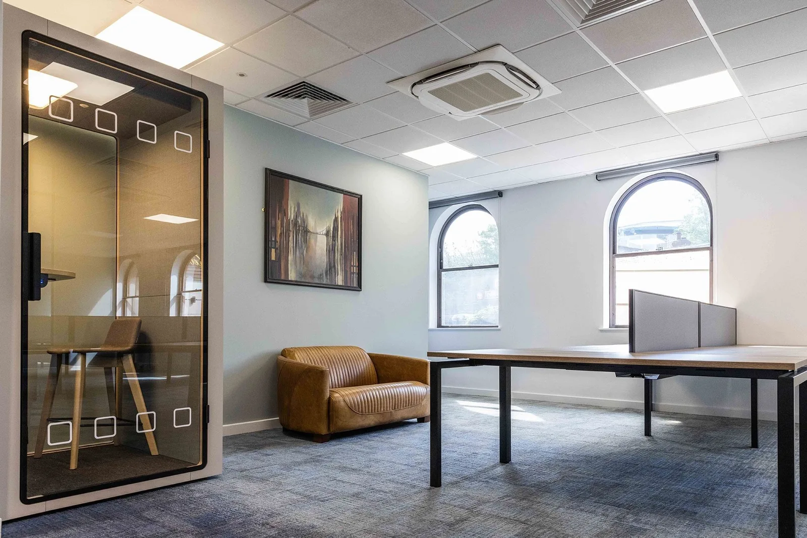 Riverside House, Cabine acoustique, Bishop's Stortford