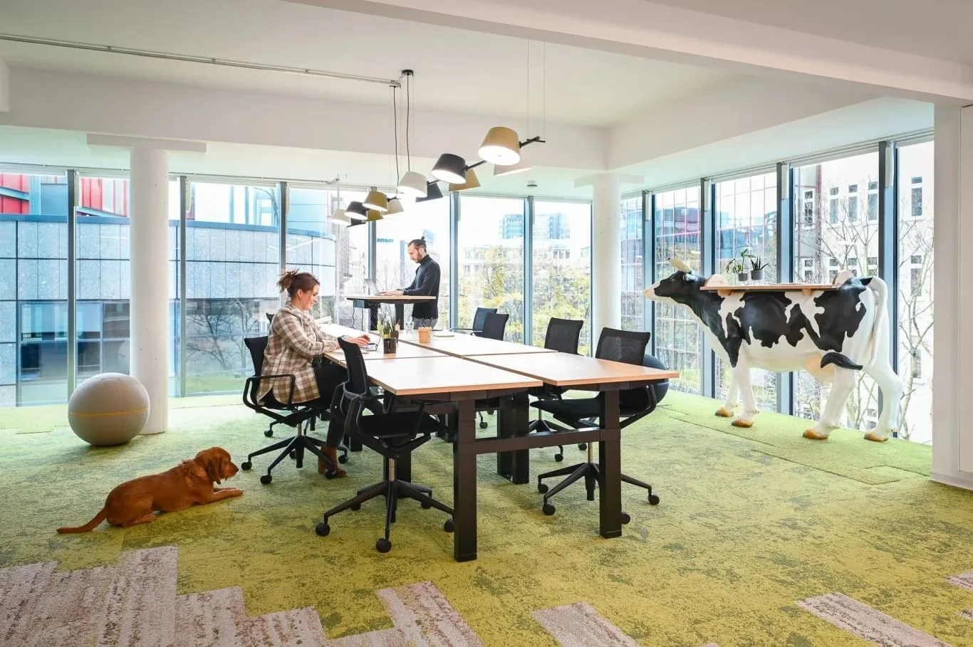 Rivvers Dortmund-CityCenter, Open-plan office, Dortmund
