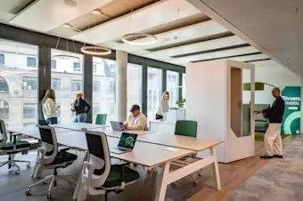 Rivvers Frankfurt Hauptbahnhof, Open-plan office, Frankfurt am Main