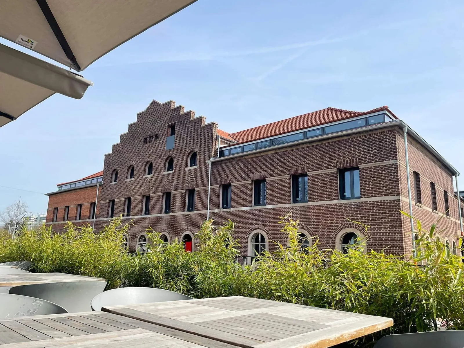 Rivvers Heidelberg Betriebswerk, Terrasse und Außenbereich, Heidelberg