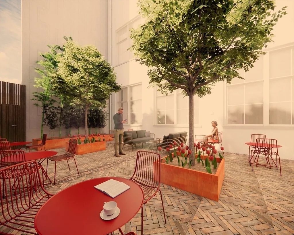Rivvia - Keizersgracht 264, Terras en buitenruimte, Amsterdam