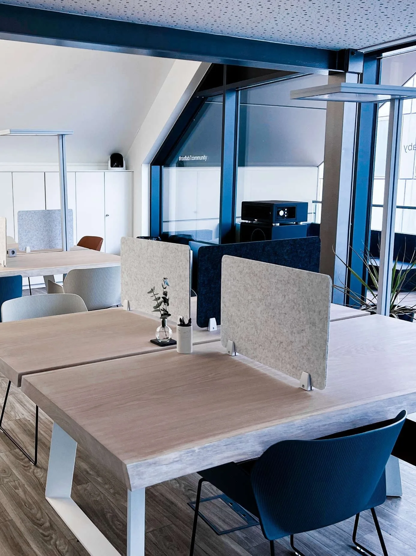 ROOFLAB7, Open-plan office, Recklinghausen
