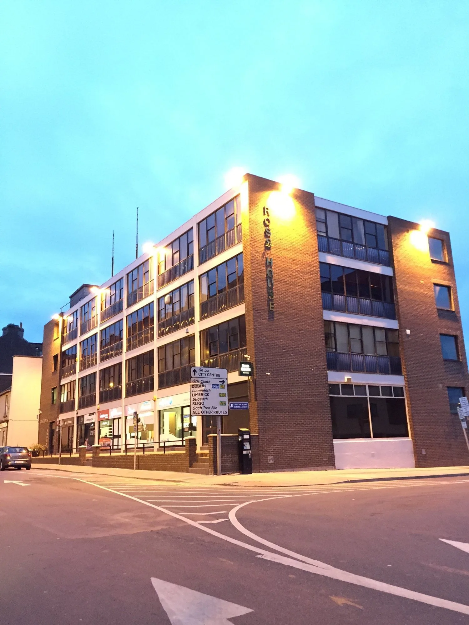 Ross House Office Centre, Façade, Galway