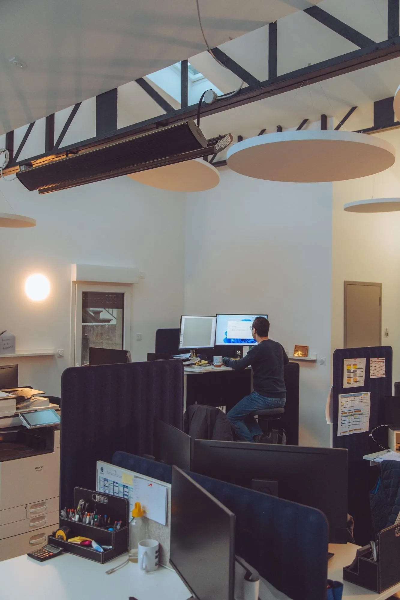 La Rubanerie - CWSE, Open-plan office, Saint Genest Lerpt