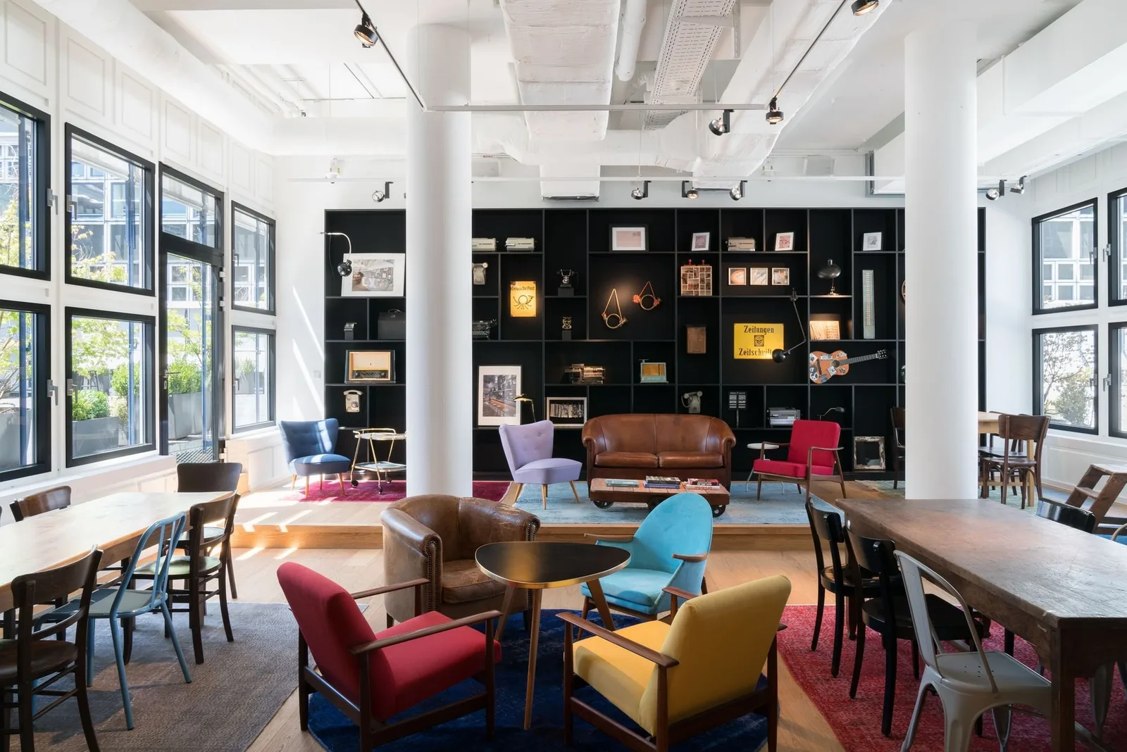 Ruby Leo Workspaces Munich, Lounge, Munich