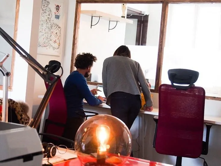 La Salle à Manger, Privatbüro mit 2 Arbeitsplätzen, Nantes