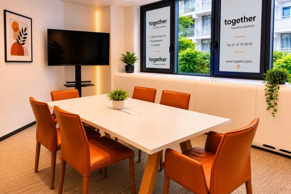 Together Coworking Neuilly-sur-Seine, Salle de réunion 1, Neuilly-sur-Seine