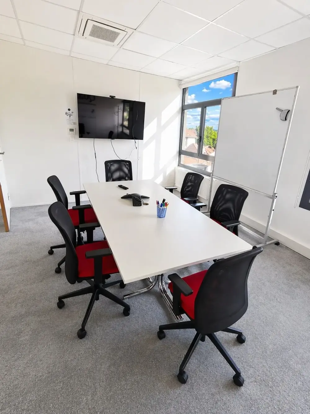 Lieusaint Coworking, Salle de réunion (6 pers.), Lieusaint
