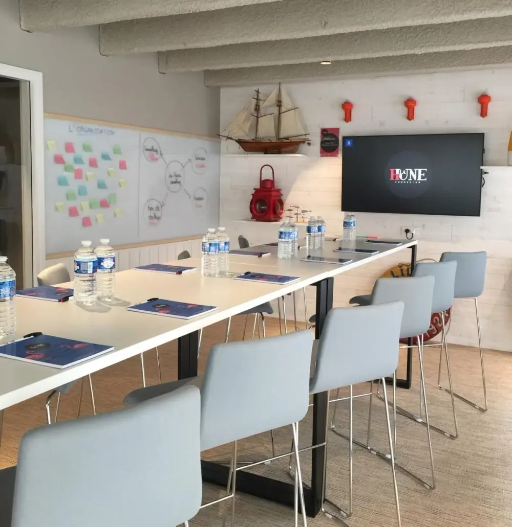 La Hune Coworking, Salle de réunion Le Nautic Lounge, Le Havre