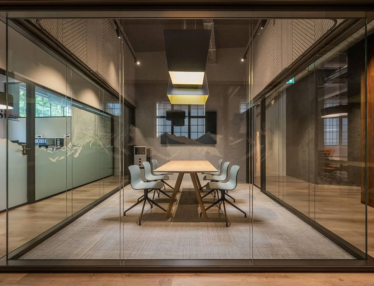 Sandbox Spaces, Besprechungsraum für 6 Personen, Lindau, Schweiz