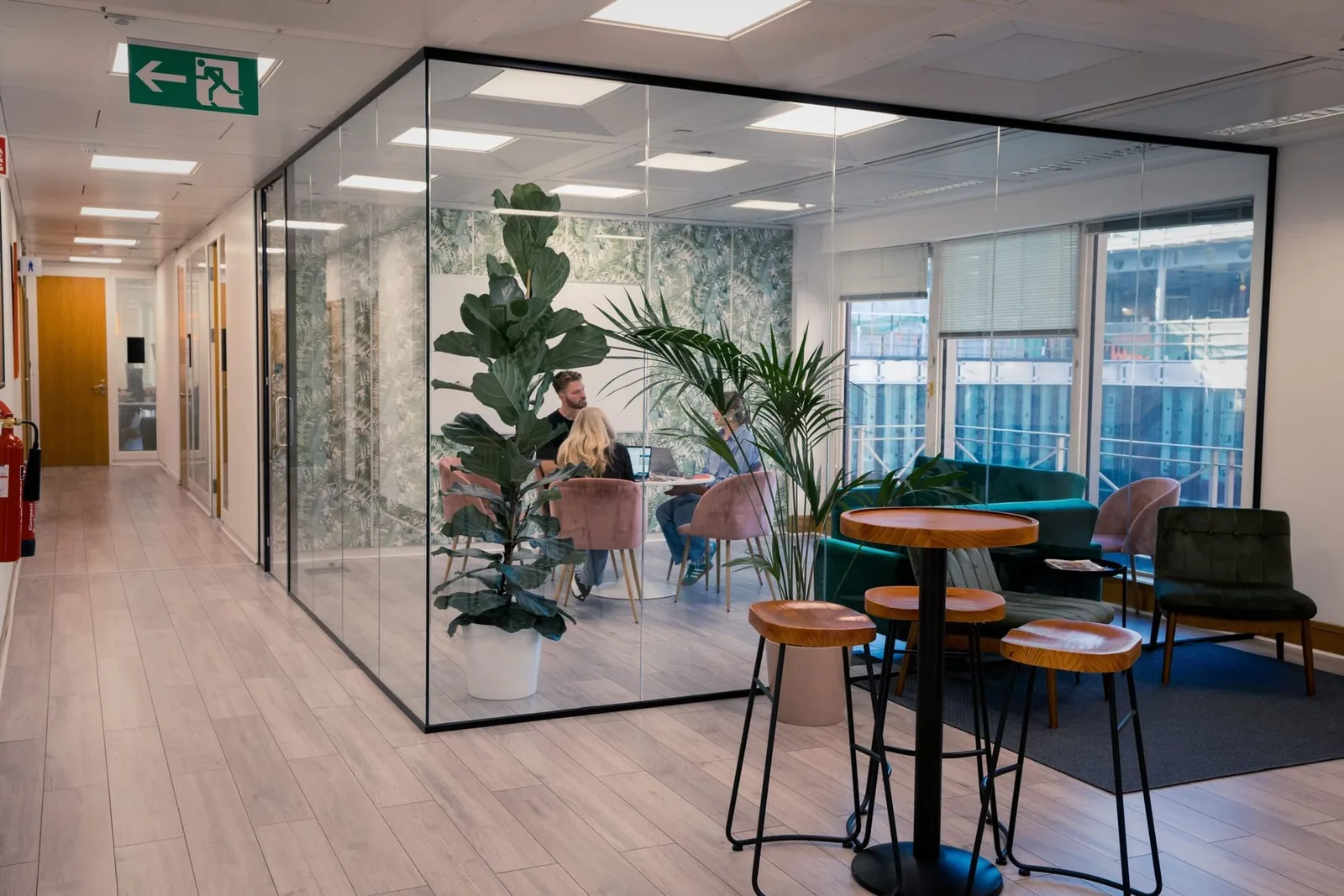 Sandbox Workspace City, Meeting room for 4 people, London