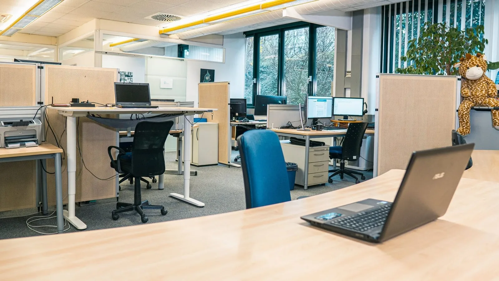 Satellitum Coworking Space Augsburg, Großraumbüro, Augsburg