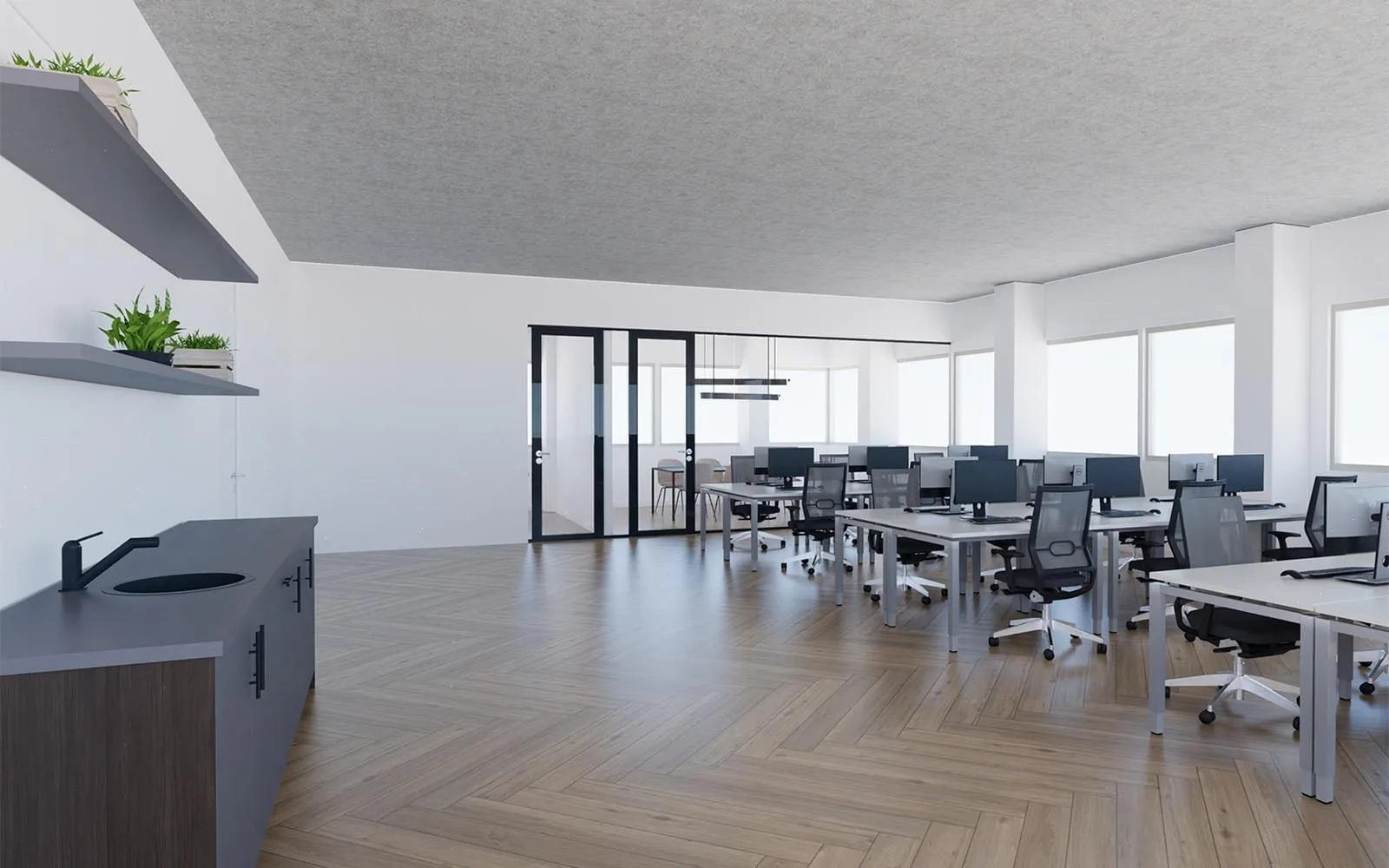ScaleHub Coengebouw, Open-plan office, Amsterdam