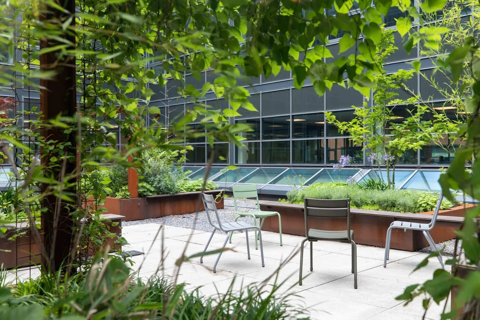 ScaleHub Sloterdijk, Terrace and outdoor space, Amsterdam
