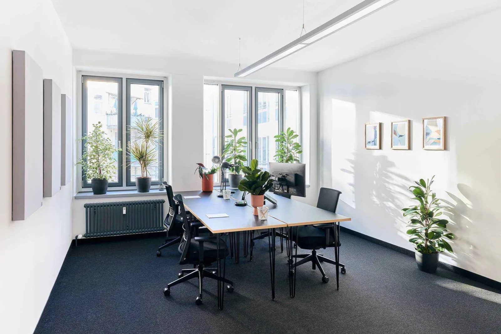 Scaling Spaces - Isartor, Privatbüro mit 4 Arbeitsplätzen, München