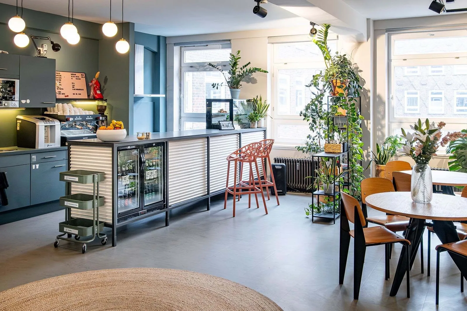 Scaling Spaces - Sprinkenhof, Cafeteria, Hamburg