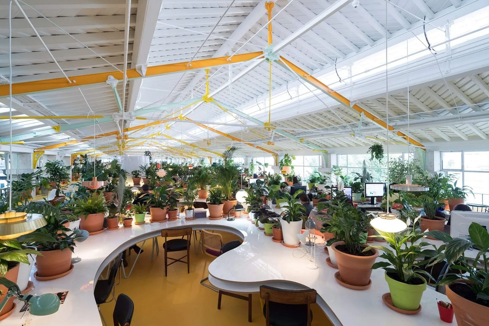 Second Home Holland Park, Open-plan office, London