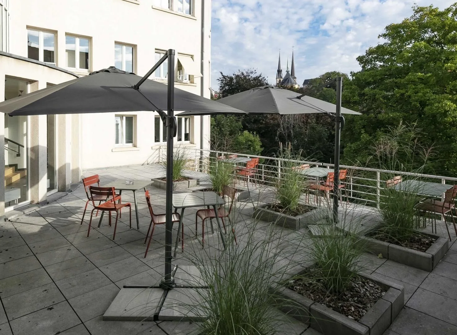 Seed Box Mathias Hardt, Terrasse und Außenbereich, Luxembourg City