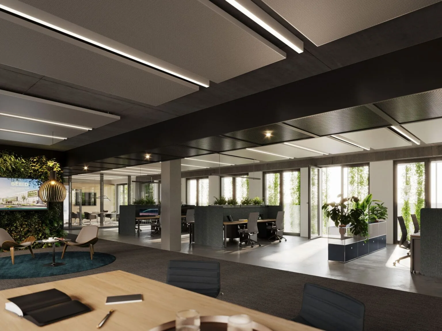 Seed Office, Großraumbüro, Frankfurt am Main