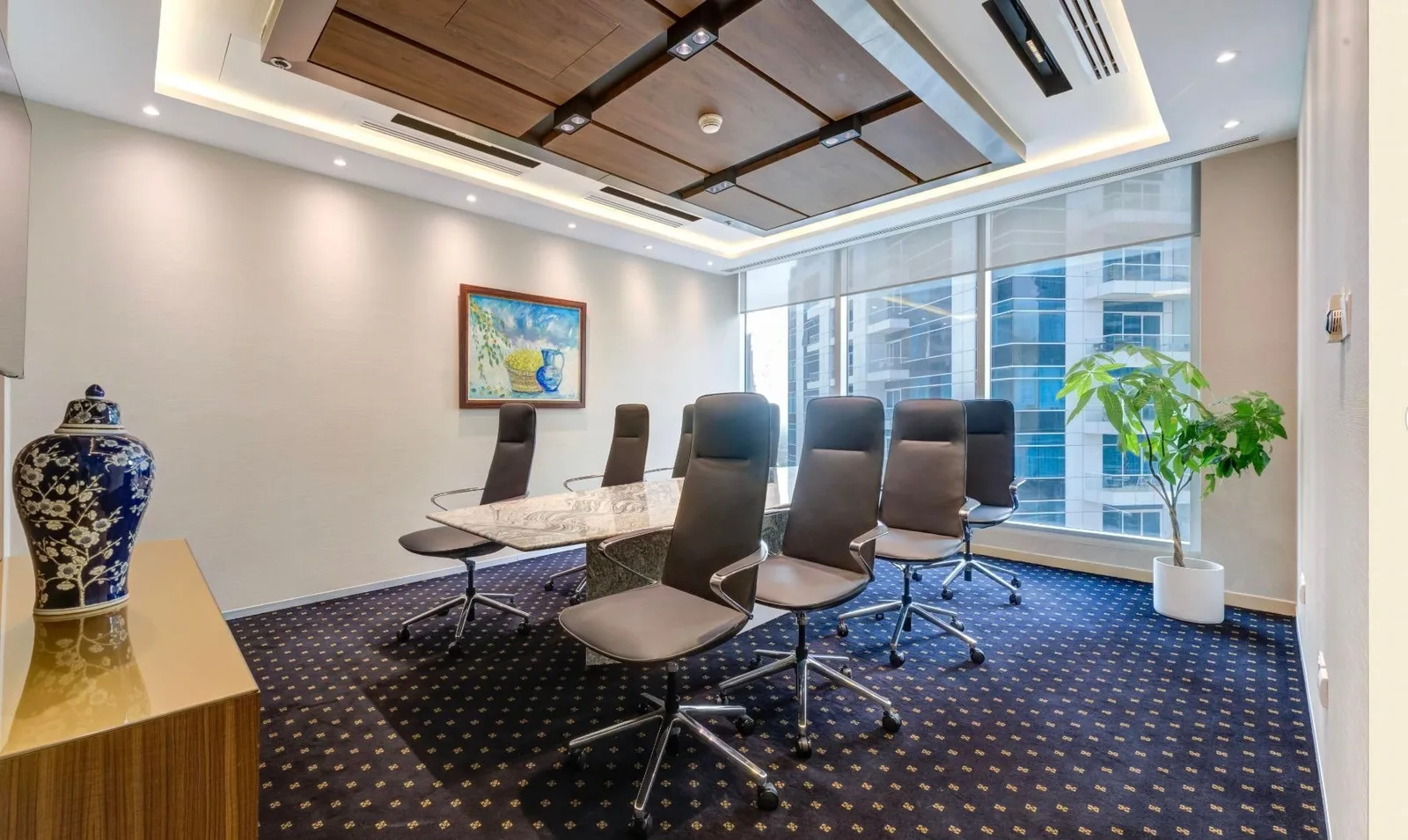 Servcorp Al Habtoor Business Tower, Meeting room for 8 people, Media City, Dubai,