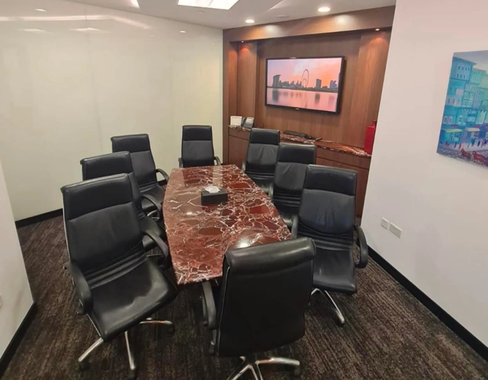 Servcorp Emirates Towers، قاعة اجتماعات لـ 8 أشخاص، دبي