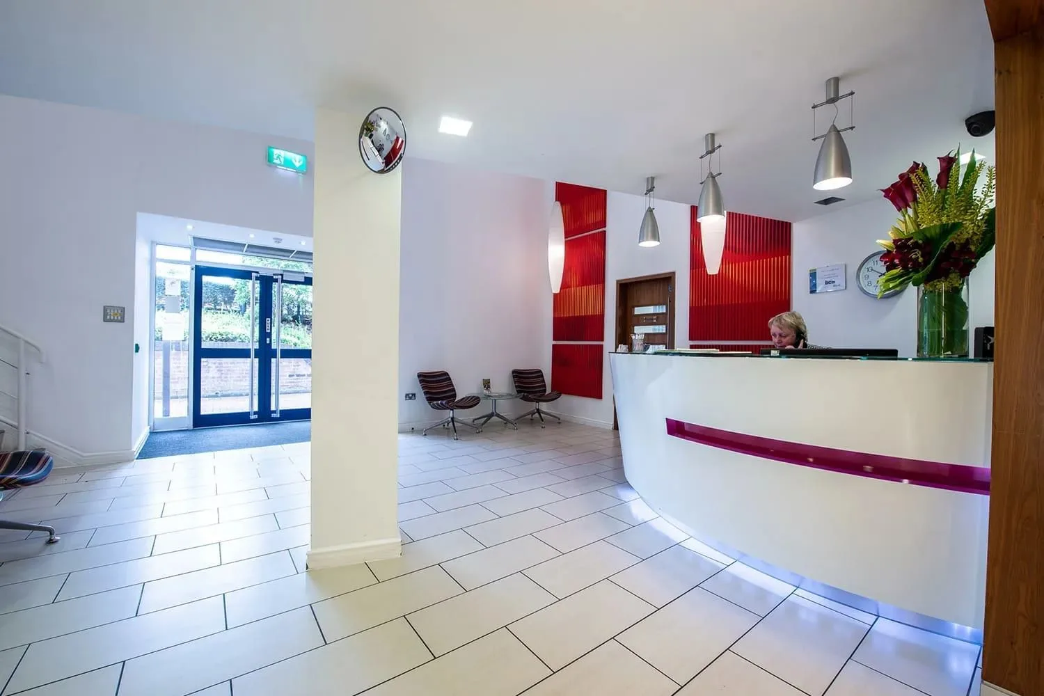 Serviced Office Company - Exchange Quay, Reception, Manchester